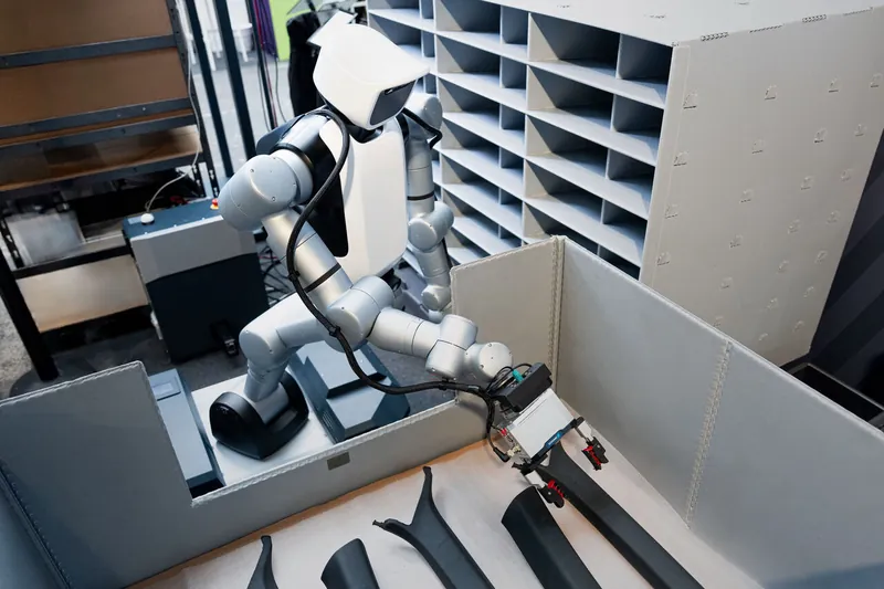 Audi pone humanoides de Agile Robots a ordenar piezas en Ingolstadt