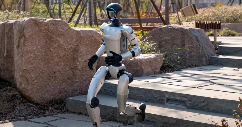 Galbot enseña a un Unitree G1 a agacharse, sortear y pasar por huecos estrechos sin mapa previo